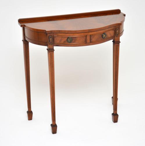 Antique Georgian Style Mahogany Console Table (1 of 8) Antique Georgian Style Mahogany Console Table (1 of 8)