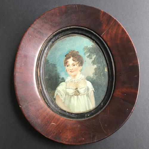 Provincial Regency Portrait of a Young Girl in Hoop Earrings (1 of 8)