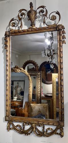 Louis XVI Giltwood Mirror (1 of 4)