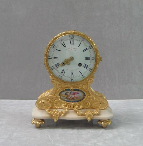 French Louis XV Style Bronze Gilt Mantel Clock by Leroy & Fils (1 of 8) French Louis XV Style Bronze Gilt Mantel Clock by Leroy & Fils (1 of 8)
