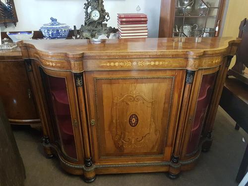 Antique Walnut Credenza (1 of 10)