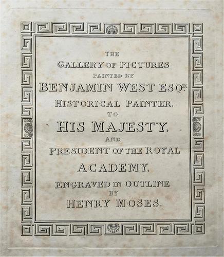 Gallery of 14 Historical Engravings Painted by Benjamin West (1 of 33) Gallery of 14 Historical Engravings Painted by Benjamin West (1 of 33)