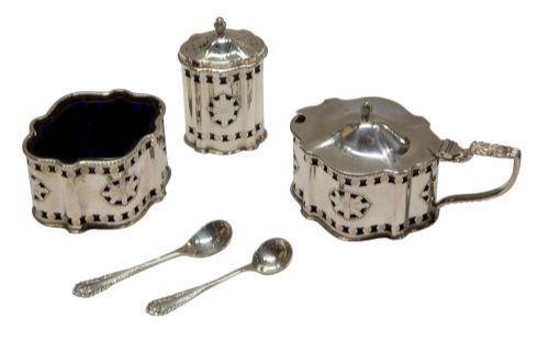 Boxed Solid Silver Cruet Set (1 of 8) Boxed Solid Silver Cruet Set (1 of 8)