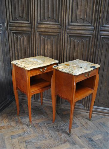 Superb Pair of French Bedside Cabinets (1 of 10) Superb Pair of French Bedside Cabinets (1 of 10)
