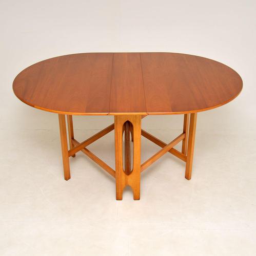 Vintage Teak Drop Leaf Dining Table (1 of 9)