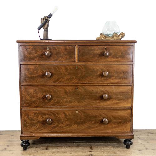 Victorian Mahogany Chest of Drawers (1 of 13)