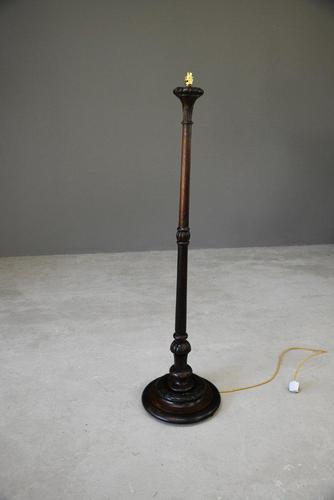 Carved Oak Standard Lamp (1 of 13) Carved Oak Standard Lamp (1 of 13)