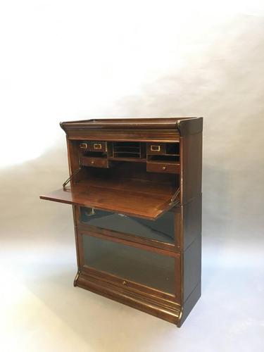 Globe Wernicke Type Secretaire Bookase (1 of 9)