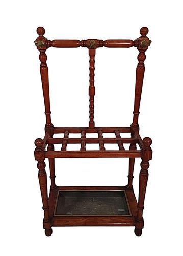 Rare 19th Century Country House Pitch Pine Umbrella / Stick Stand (1 of 5) Rare 19th Century Country House Pitch Pine Umbrella / Stick Stand (1 of 5)