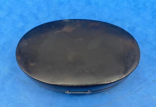 1900s Oval Tortoiseshell Box (1 of 9) 1900s Oval Tortoiseshell Box (1 of 9)