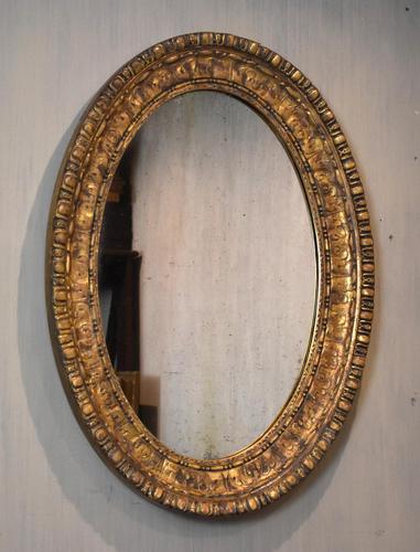 Good Quality Oval Gilt Mirror (1 of 4)