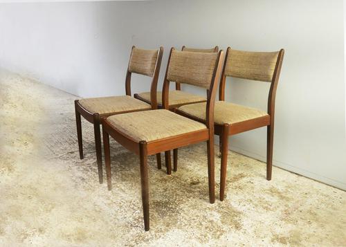 Set of 4 1960’s mid century G Plan dining chairs (1 of 4)