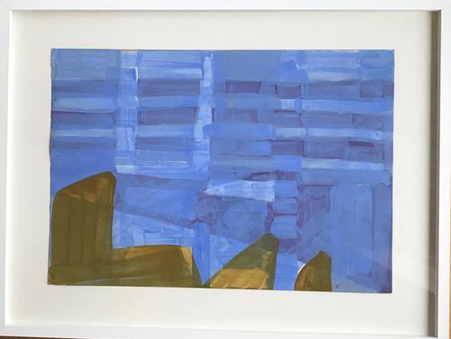 Original Acrylic on Board 'Land and the Sea' by Frank Beanland - Monogrammed (1 of 2) Original Acrylic on Board 'Land and the Sea' by Frank Beanland - Monogrammed (1 of 2)
