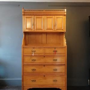 Large Edwardian Pine Chinoiserie Style Dresser (1 of 16) Large Edwardian Pine Chinoiserie Style Dresser (1 of 16)