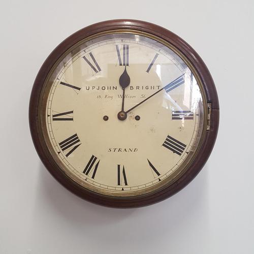 Double Fusee Wall Clock C1860 (1 of 9)