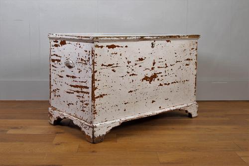 Victorian Painted Blanket Box Chest C1870 (1 of 12)