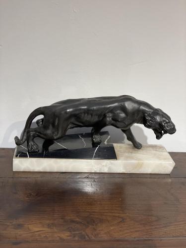 Art Deco Spelter Lion (1 of 8) Art Deco Spelter Lion (1 of 8)