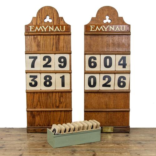 Pair of Antique Welsh Emynau Hymn Boards (1 of 9) Pair of Antique Welsh Emynau Hymn Boards (1 of 9)