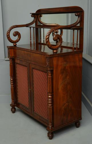 Fine Regency Mahogany Chiffonier Side Cabinet (1 of 18) Fine Regency Mahogany Chiffonier Side Cabinet (1 of 18)