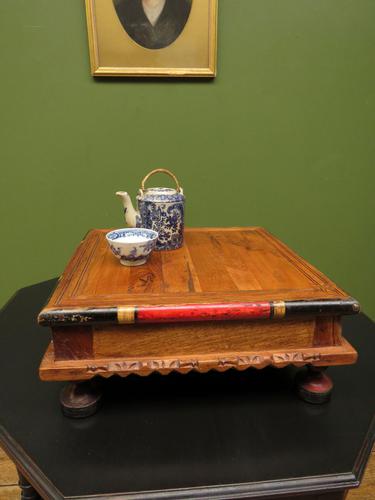 Vintage Small Japanese Tea Table, Indian Bajot Table (1 of 12) Vintage Small Japanese Tea Table, Indian Bajot Table (1 of 12)