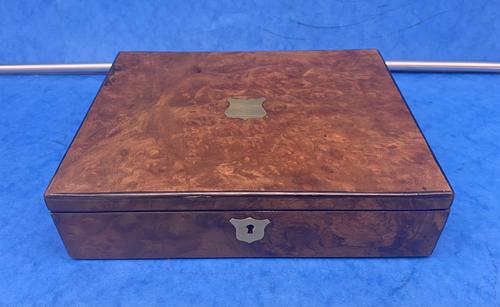 Victorian Burr Walnut Writing Box c.1870 (1 of 14) Victorian Burr Walnut Writing Box c.1870 (1 of 14)