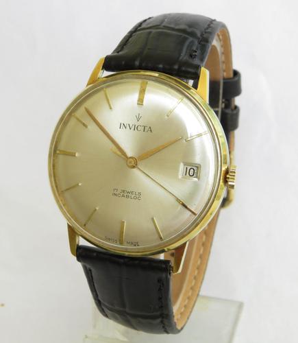 Gents 1960s Invicta Wrist Watch (1 of 3)