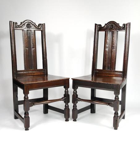 Pair of Late 17th Century Chairs (1 of 8)