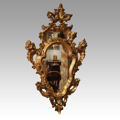 Antique Gilt Florentine Mirror (1 of 6)