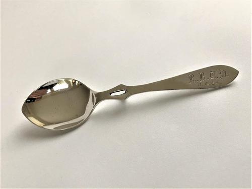 Sought After Patented Silver Honey Spoon (1 of 4) Sought After Patented Silver Honey Spoon (1 of 4)