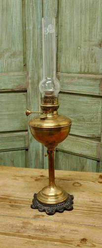 German Brass Oil Lamp by FHRICH GRIFTZ, BERLIN (1 of 7)