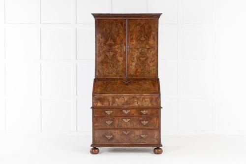 17th Century William & Mary Walnut Bureau Cabinet (1 of 13) 17th Century William & Mary Walnut Bureau Cabinet (1 of 13)