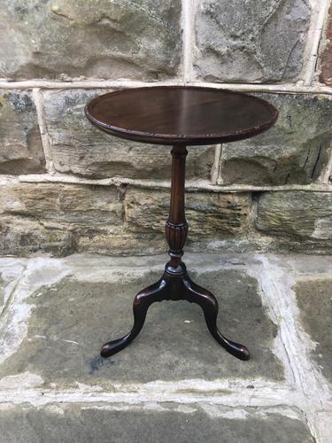 Antique Mahogany Tripod Wine Table (1 of 5)