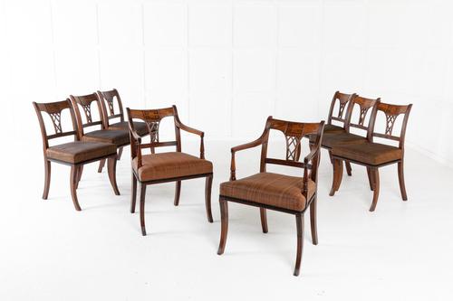 Set of Eight 19th Century Regency Mahogany Dining Chairs (1 of 11) Set of Eight 19th Century Regency Mahogany Dining Chairs (1 of 11)