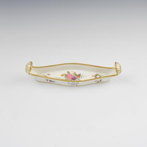 Rare Chamberlain Worcester Porcelain Shell & Canoe Pen Tray c.1820 (1 of 10)