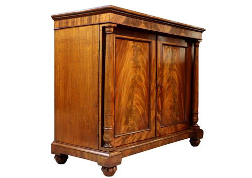 William IV Flame Mahogany Chiffonier (1 of 4)