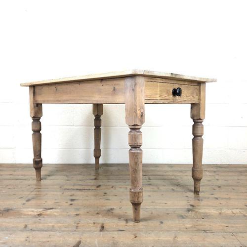 Rustic Pine Kitchen Table (1 of 10)