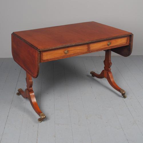 Antique Regency Style Mahogany Sofa Table (1 of 12) Antique Regency Style Mahogany Sofa Table (1 of 12)