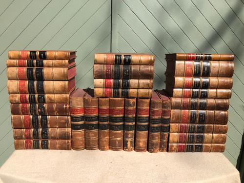 30 Antique Leather Bound Law Books 1910-1940 (1 of 7)