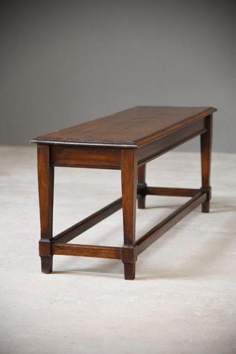 Mahogany Low Side Table (1 of 8)