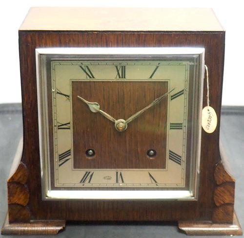 Rare Garrard Art Deco Antique English 8 Day Striking Mantel Clock (1 of 13)