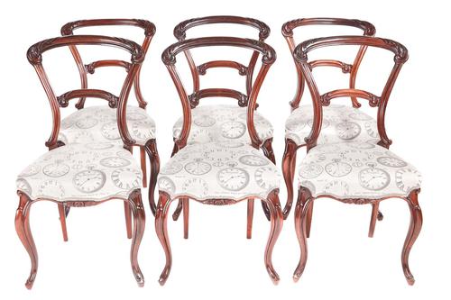 Fine Quality Antique George III Set of 6 Mahogany Dining Chairs (1 of 10) Fine Quality Antique George III Set of 6 Mahogany Dining Chairs (1 of 10)
