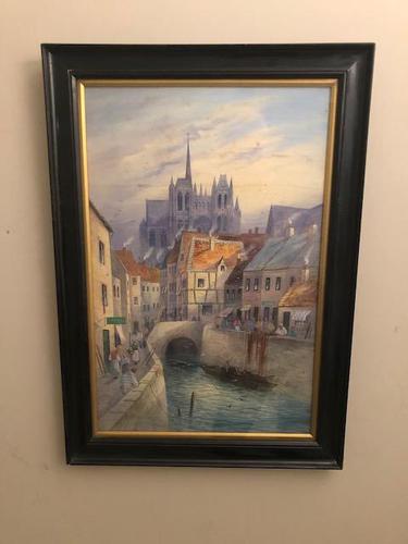 Pair of Northern European Watercolours (1 of 3) Pair of Northern European Watercolours (1 of 3)