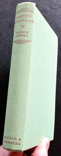 1954 Nineteen Eighty Four A Novel by George Orwell Rare Early UK Edition (1 of 4) 1954 Nineteen Eighty Four A Novel by George Orwell Rare Early UK Edition (1 of 4)