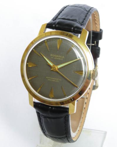 Gents Rodania Wrist Watch c.1960 (1 of 4) Gents Rodania Wrist Watch c.1960 (1 of 4)
