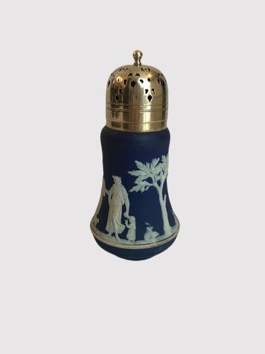 Unusual Antique Edwardian Wedgwood Jasperware Sugar Sifter (1 of 5) Unusual Antique Edwardian Wedgwood Jasperware Sugar Sifter (1 of 5)