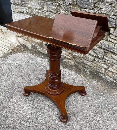 Victorian Mahogany Adjustable Reading Table by Ward (1 of 16)