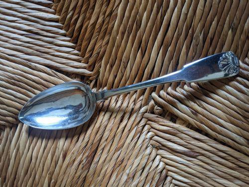 Solid Silver Serving Spoon (1 of 6) Solid Silver Serving Spoon (1 of 6)