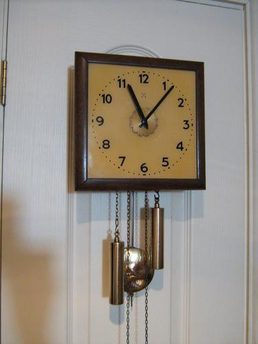 Rare Postman's Alarm Wall Clock by HAC. (1 of 4) Rare Postman's Alarm Wall Clock by HAC. (1 of 4)