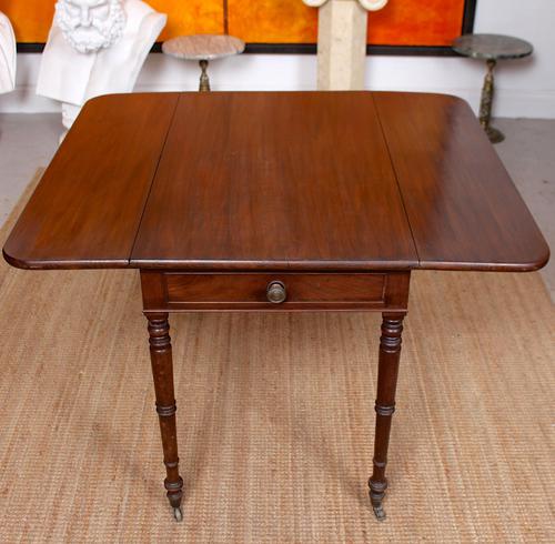 Georgian Pembroke Table Mahogany Extending Writing Modular Table (1 of 12)