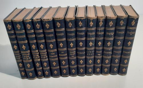 Alfred Tennyson in thirteen volumes, London 1877 (1 of 2)